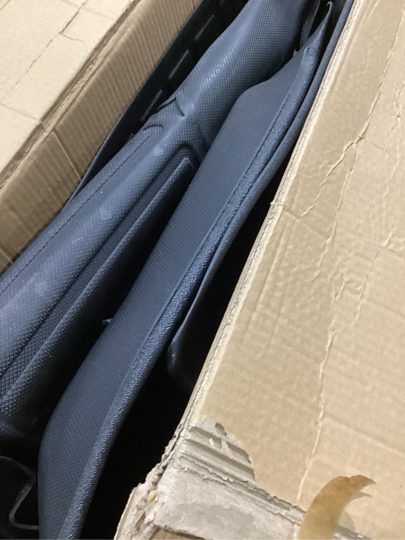 Condition photo showing Good Condition for Floor Mats for Ford Expedition MAX 2018-2023 2024 (Only Fit Max 8 Seats / 2nd Row Bench Seat) with Cargo Liners,TPE All Weather Protection Floor Liners with Trunk Mat Covering The Backrest 18-24 Expedition MAX-8 Seats