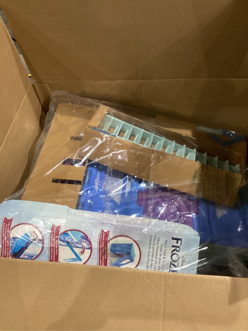 Condition photo showing As Is for Disney Frozen 2 Elsa's Fold and Go Ice Palace, Castle Playset, Toy for Kids Ages 3 and Up