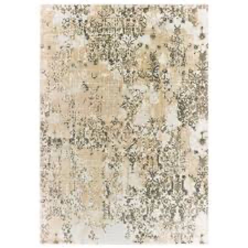 Laurie Power Loom Grey/ Gold Rug