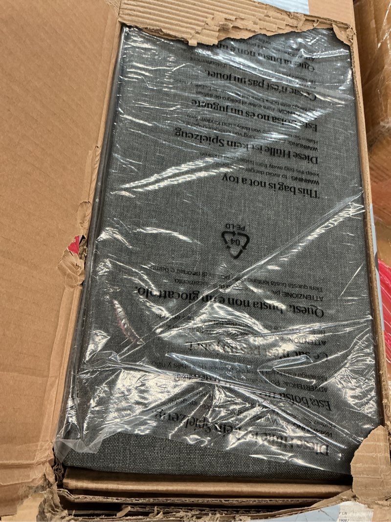 Condition photo showing New/Like New for ZINUS Upholstered Metal and Wood Box Spring, 9 Inch Mattress Foundation, Easy Assembly, Fabric Paneled Design, King King 9 Inch