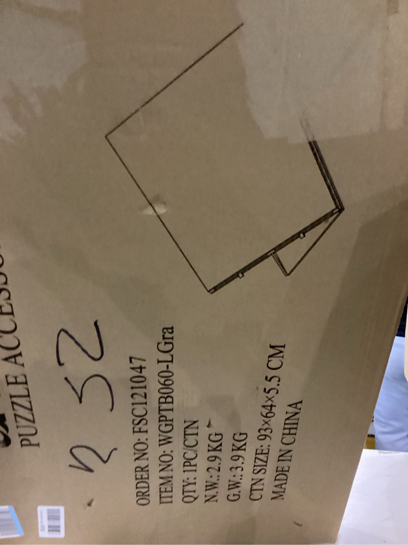 Lavievert 1500 Piece Tilting Puzzle Board with 2-in-1 Designed Stand & Cover, Lightweight Felt Mat P