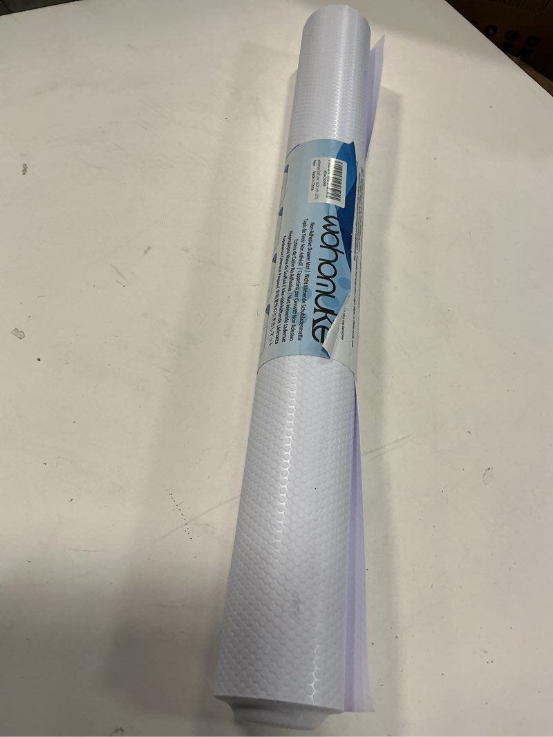 Condition photo showing New/Like New for Shelf Liners 24 inch x 20 ft Shelf Liners for Kitchen cabinets nonstick Shelf Lining Drawer Mats EVA Protector for Cupboard (White,24 inch x 20 ft) White 24"W x 240"L