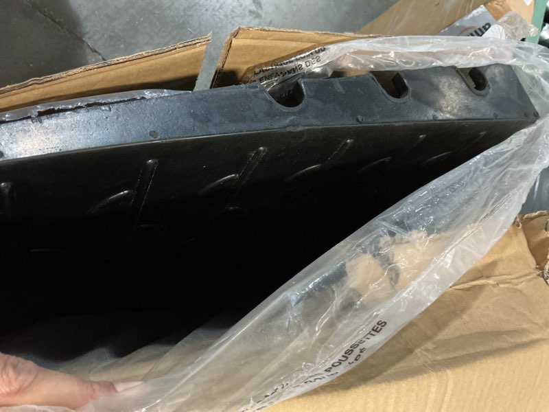 Condition photo showing Good Condition for silver spring 3" h rubber traction 3-channel threshold ramp for wheelchairs, mobility scooters, and power chairs 24x42x3 inch (pack of 1)