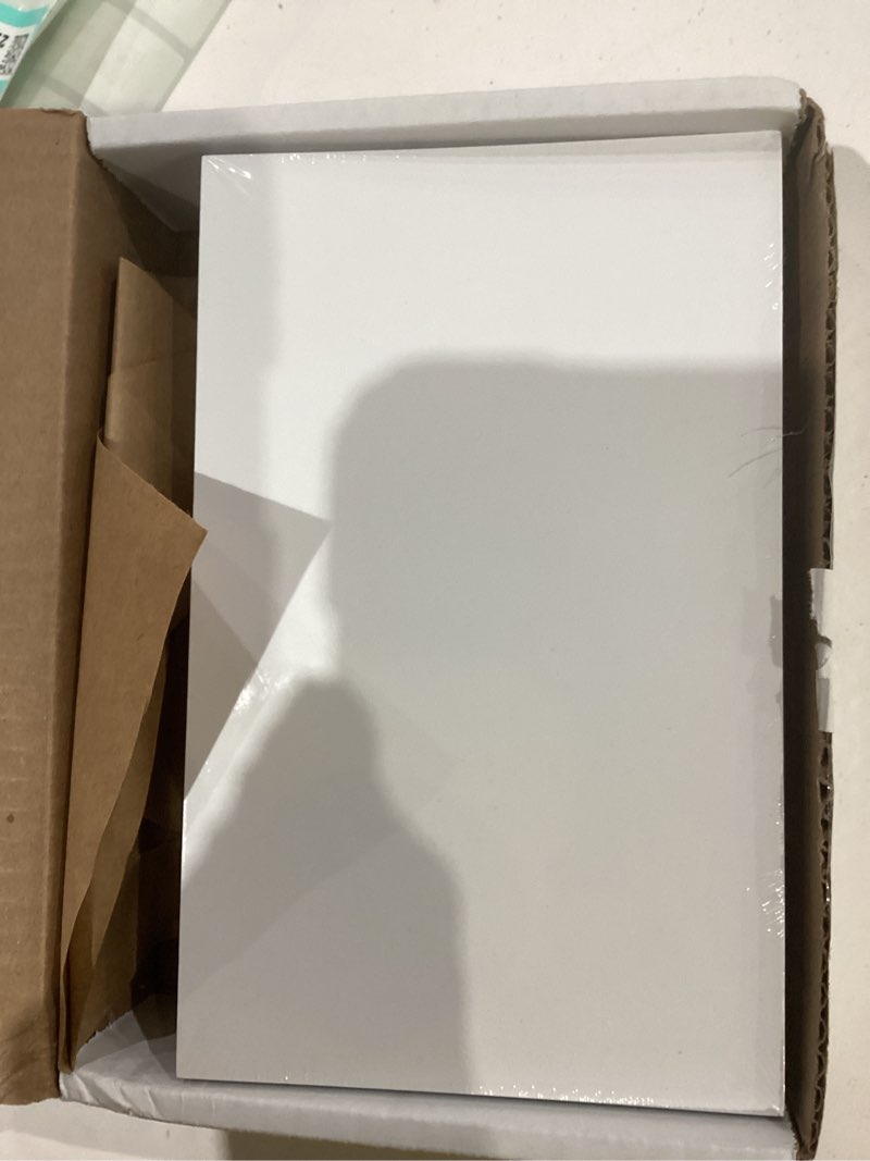 Condition photo showing New/Like New for hamilco blank index cards 5 x 8 heavyweight card stock 120lb cover white cardstock paper - 100 pack 5" x 8"