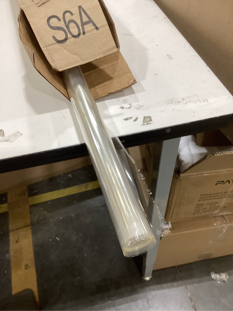 vanhench 36" x 50' clear cellophane wrap roll, 3 mil thick cellophane for gift basket wrapping plast