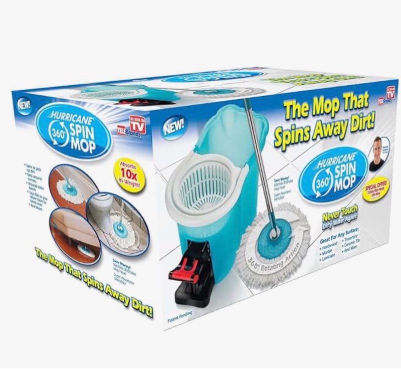 hurricane spin mop (a)