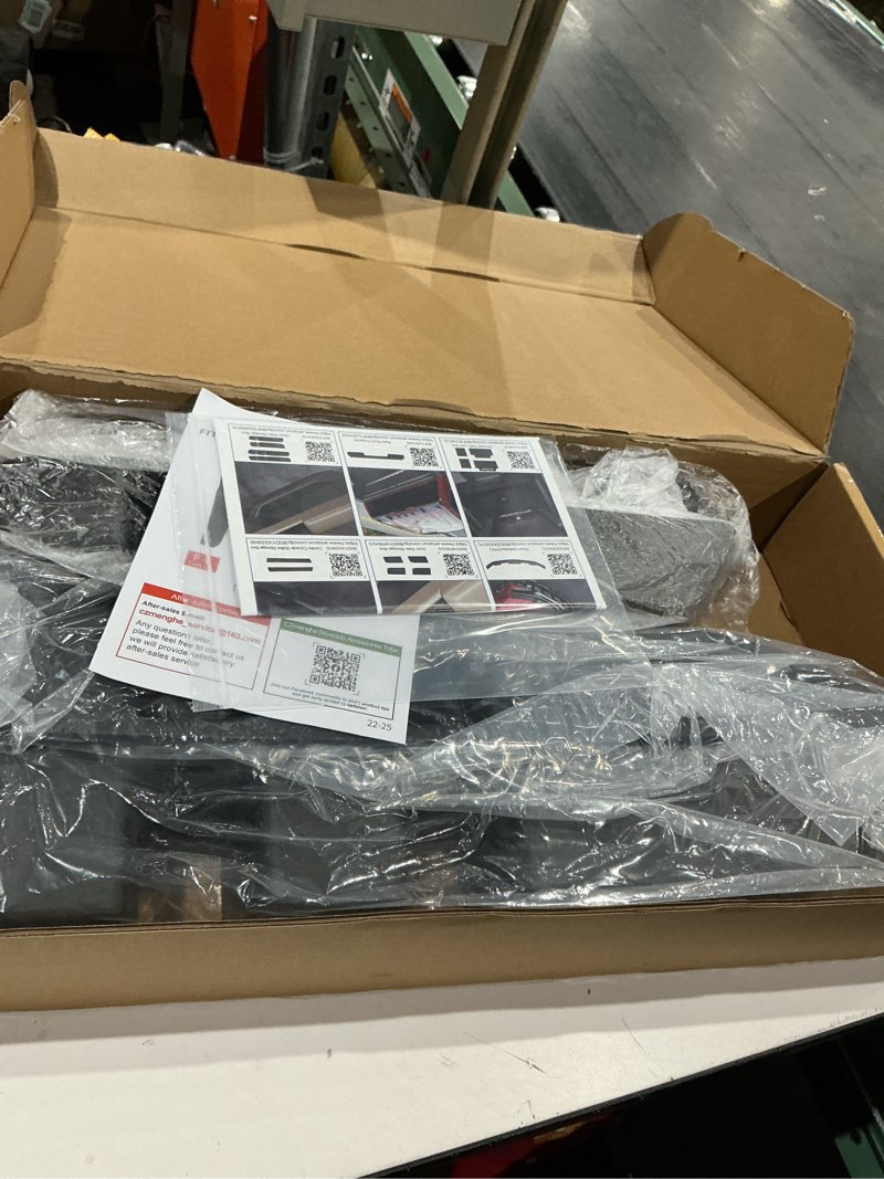 Condition photo showing Good Condition for 4pcs door side storage box compatible with 2022-2026 chevy silverado gmc sierra crew cab door handle phone pocket tray insert organizer replacement for 2022-2026 chevy silverado accessories door botom storage box
