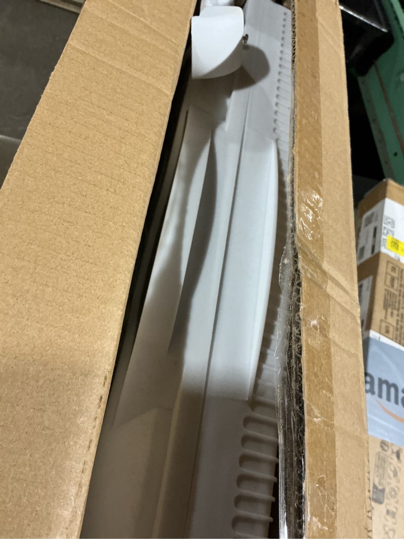 Condition photo showing As Is for shinic 2026 9 inch twin window fan – quiet, reversible airflow, 3 speeds, adjustable width 23.5"-37", etl certified for bathroom/kitchen