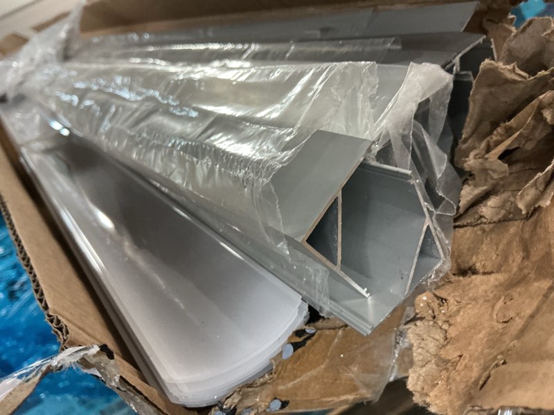 Condition photo showing Good Condition for large format angled 45° aluminum mounting channel