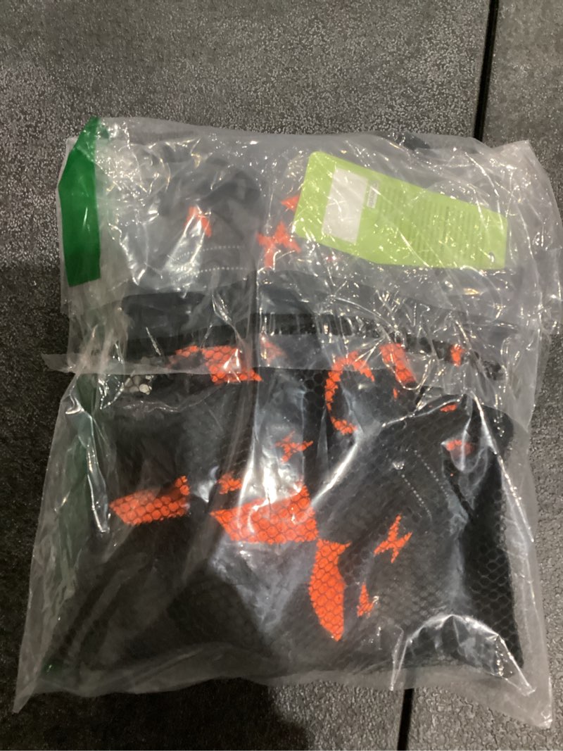 Condition photo showing New/Like New for Dog Shoes for Large Small Medium Dogs,Waterproof Dog Boots & Paw Protectors with Breathable Mesh for Summer Hot Pavement,Anti-Slip Dog Booties for Hiking Hardwood Floors Winter Snow (Orange-6) Orange #6: 2.6"x3.0"(W*L) for 52-65lbs