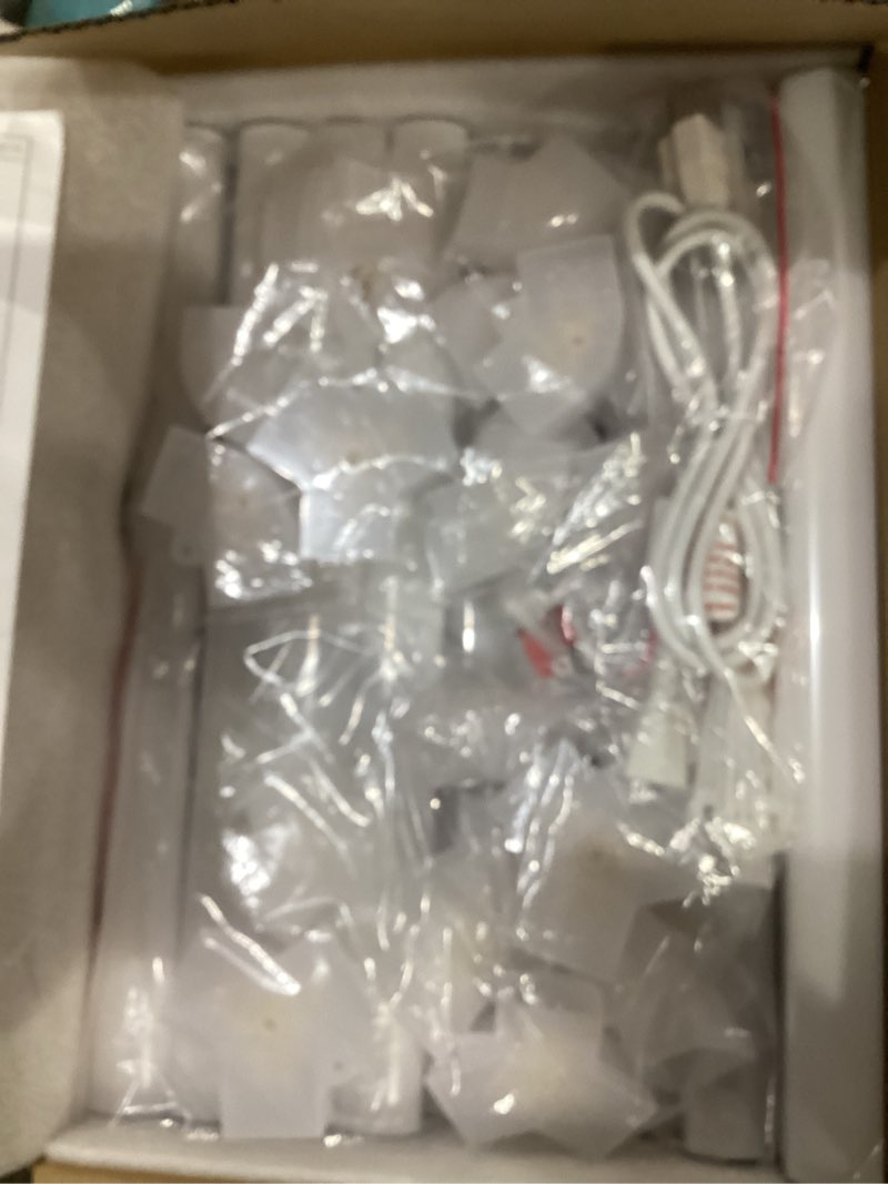 Condition photo showing New/Like New for Hexagon LED Garage Light: 25 Pack Updated Bigger Size, 26400LM Super Bright Car Detailing Ceiling LED Shop Light for Warehouse Workshop Gym Basement Car Care Wash Room 25-PACKS (5-Hex)