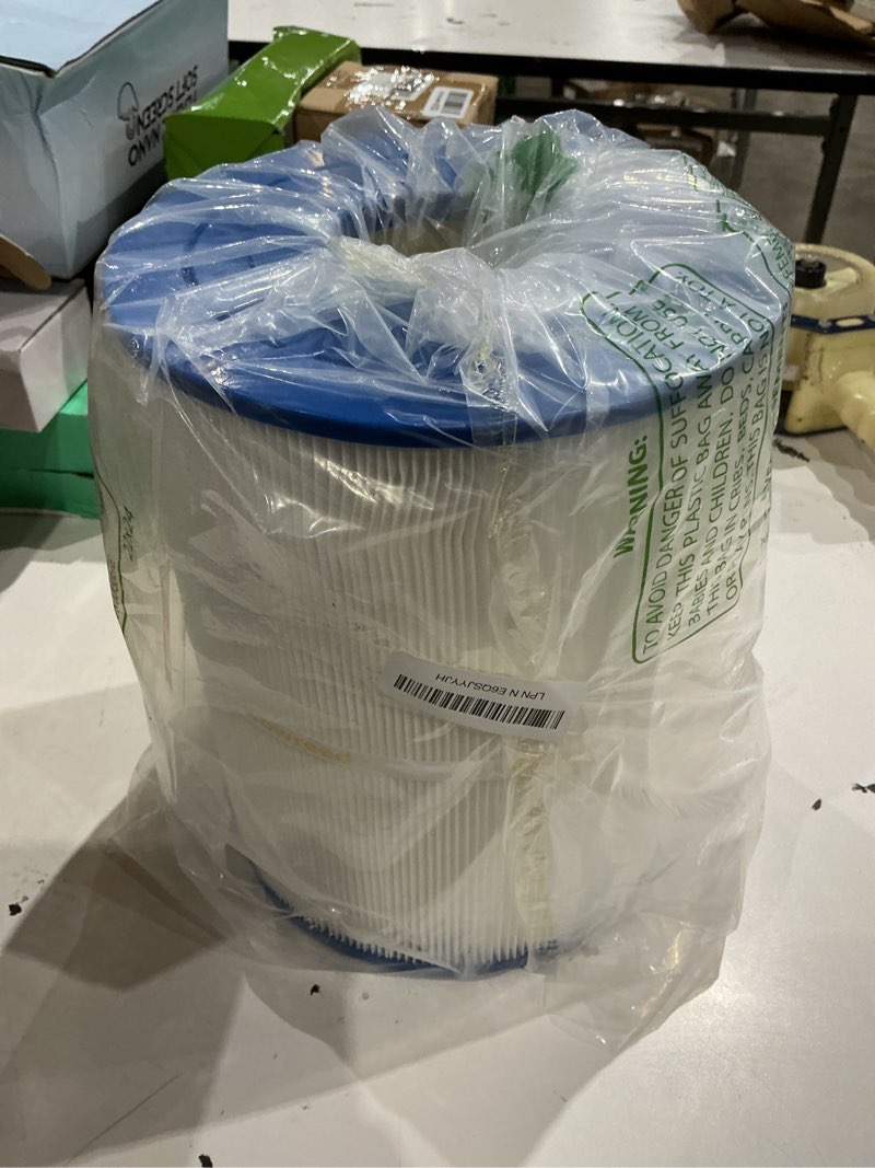 Condition photo showing As Is for spa filter compatible with pwk65, 31114, watkins 65, 76136, c-8465, fc-3960, 1 pack