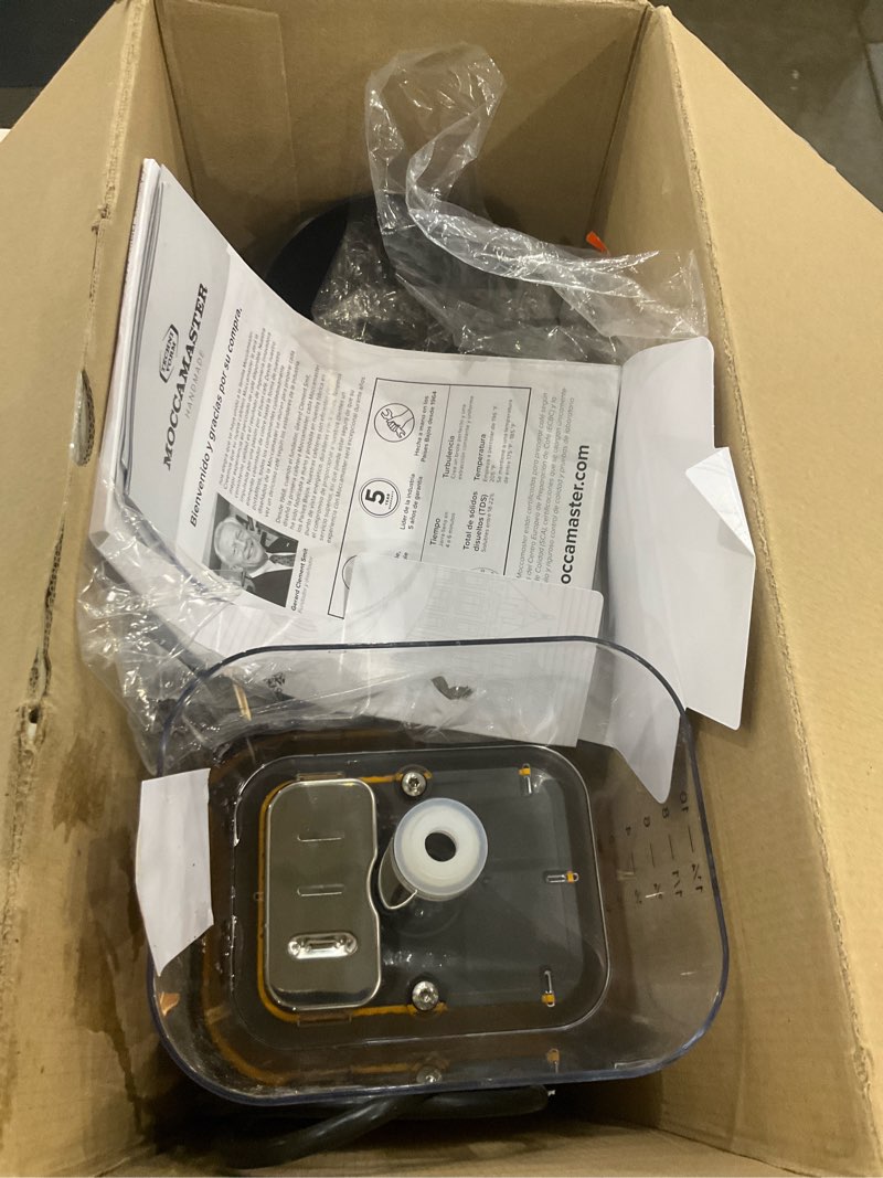 Condition photo showing As Is for Technivorm Moccamaster 53942 KBGV 10-Cup Coffee Maker Yellow Pepper, 40 Ounce, 1.25l 10-Cup Yellow Pepper