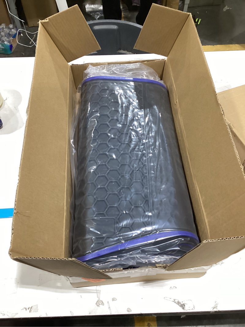 Condition photo showing New/Like New for Car Floor Mats Custom Fit for Nissan Kicks 2018 2019 2020 2021 2022 2023 2024 Odorless Washable Heavy Duty Rubber (All Weather) Floor Liners Front and Rear Row Set Blue Blue Kicks 2018-2024
