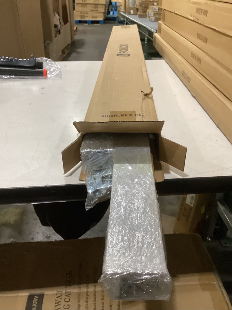 Condition photo showing New/Like New for FOLKOR Canvas Floater Frame for 40x48 Oil Paintings, DIY Metal Canvas Floating Frame with 1.5 Inch Deep for Art Prints Artwork Landscape Portrait Living Room Wall Decor (silver) 40x48\" silver