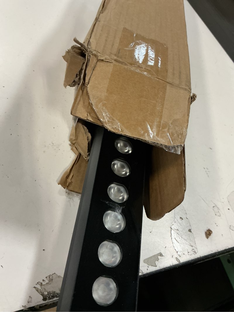 Condition photo showing Good Condition for Smart LED Linear Wall Washer Light, 40 Inch Bluetooth Multi-Mount Pendant Light Versatility Hanging Fixtures, RGBCW 180W Dimmable Chandelier for Wall Washing, Adjustable Heigh 40" RGBCW 180W