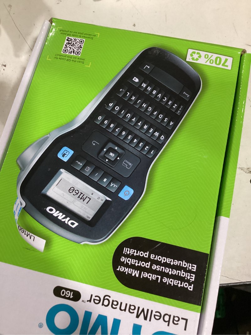 Condition photo showing As Is for DYMO Label maker