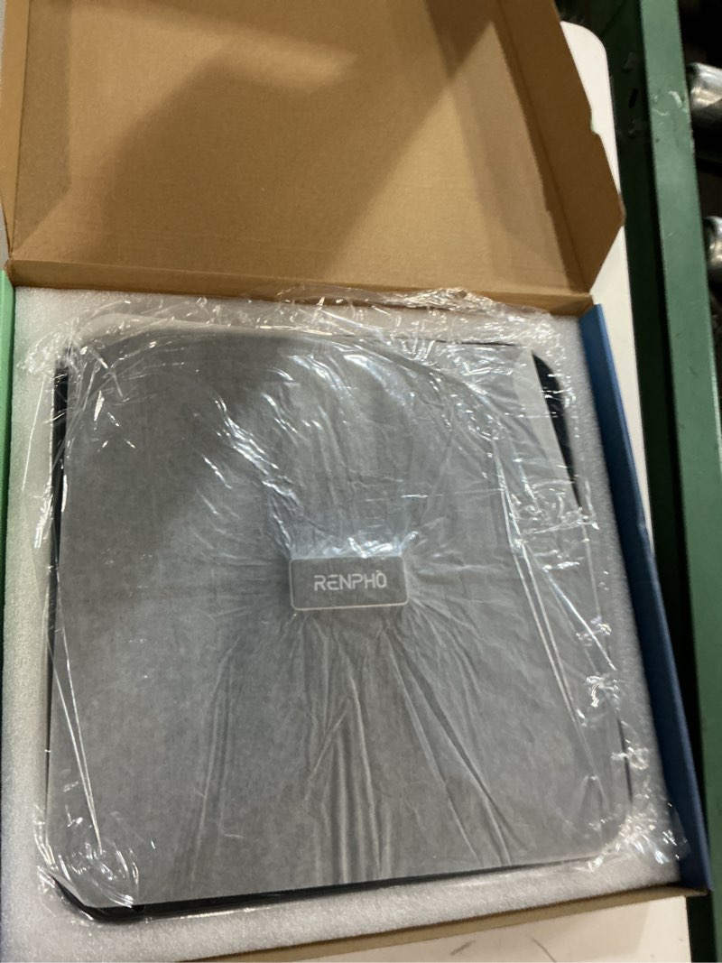 Condition photo showing New/Like New for renpho scale with bmi, body fat, muscle mass, smart scale for body weight, wi-fi & bluetooth body composition scale, rechargeable, elis evo