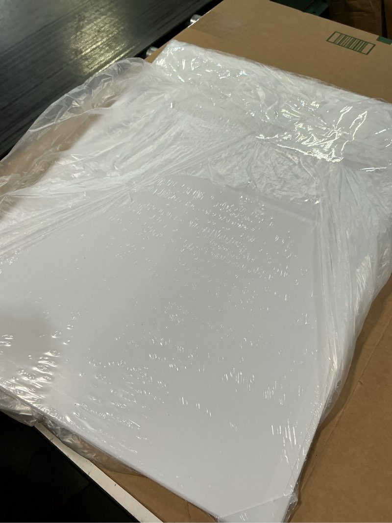 Condition photo showing Good Condition for upgrade 1pcs white hard extra large gift box with lid,16.5 x13 x5.3 inch, magnetic gift boxes for clothes robe wedding dress sweater and gifts,reusable foldable bridesmaid proposal box 16.5x13x5.3-white-pack of 1