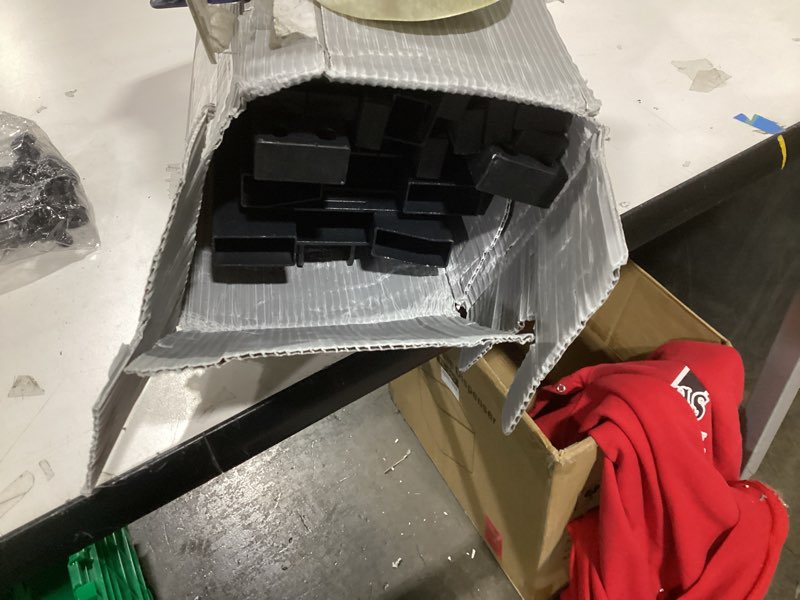 Condition photo showing As Is for Metal Bed Frame,Twin Size Bed Frame with Storage Space,Heavy Duty Sturdy Mattress Foundation,Easy Assembly,No Box Spring Needed, Black,14 Inch,Twin