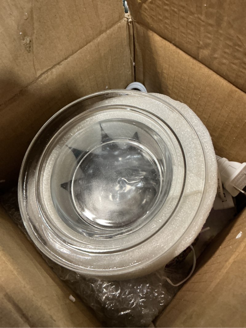 Condition photo showing Good Condition for mosaic glass wax melt warmer electric oil burner candle wax warmer romantic aroma warmer for essential oils burner & premium wax melts burner,simple roller switch,gift,home decoration