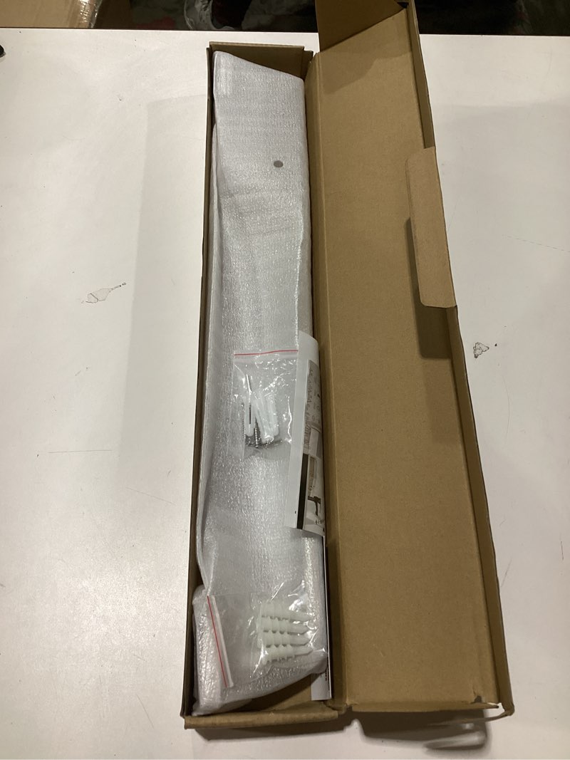 Condition photo showing New/Like New for JQK Brushed Towel Bar, Rounded Edges 20.41 Inch Towel Rack, 304 Stainless Steel Bathroom Wall Mount, Useable Length 18 Inch, TB250L18-BN 20.41 Inch Brushed Steel