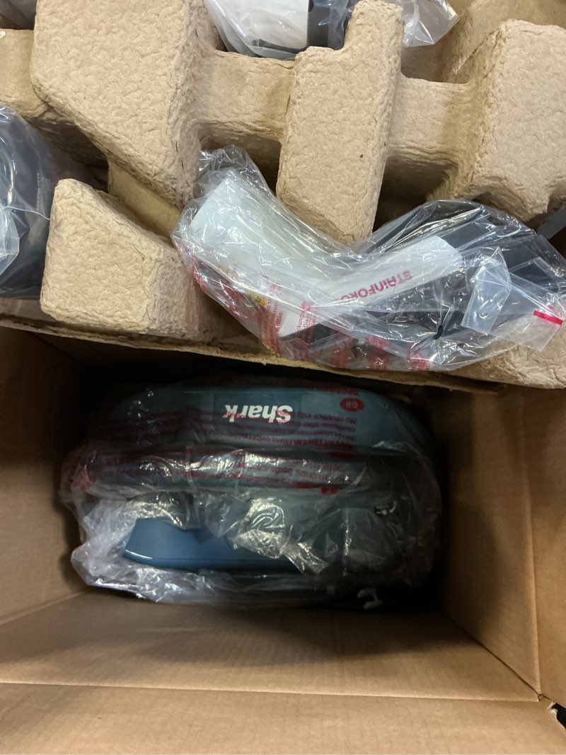 Condition photo showing New/Like New for shark everymess ultra-powerful 3-in-1 wet vac, dry vac, & stain eliminator with stainforce technology, perfect for homes, pets, and cars, 3 accessories and cleaning solution, gray, vx101 everymess 3-in-1 (2026 new release)