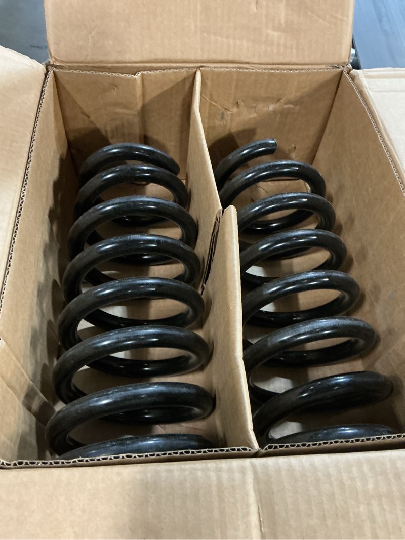 Condition photo showing As Is for moog 81643 coil spring set for honda pilot