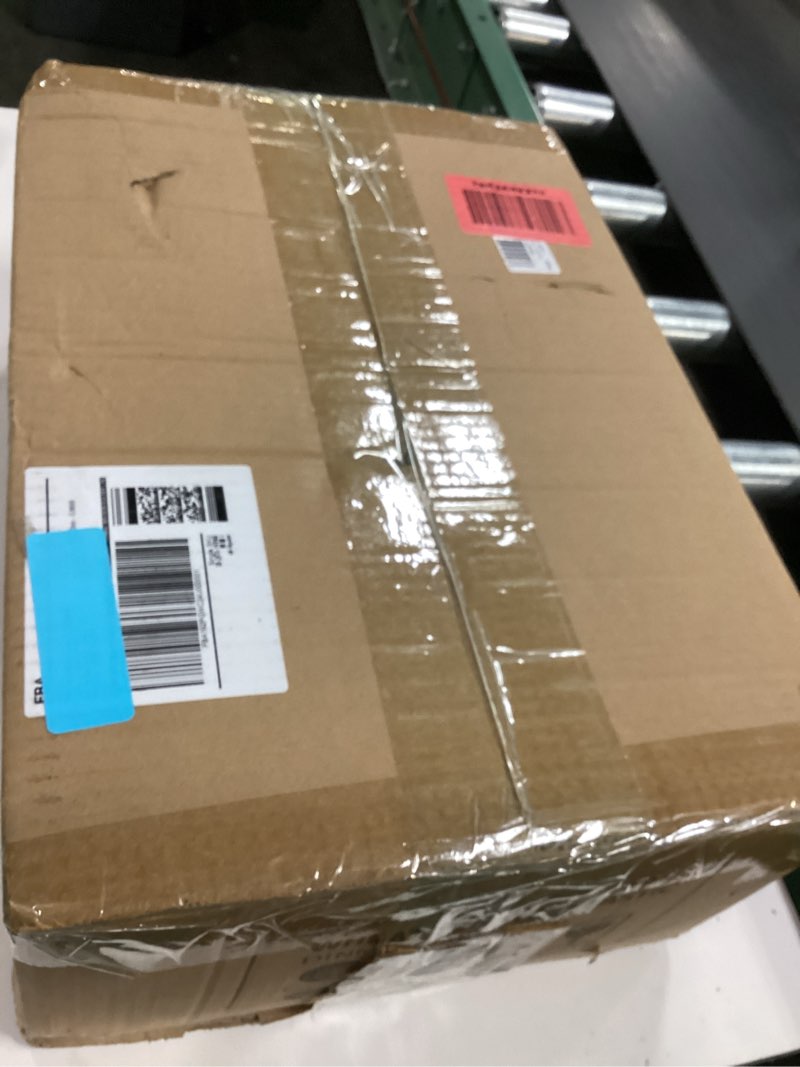 Condition photo showing Good Condition for Teivio 48-piece Kitchen Plastic Wheat Straw Square Dinnerware Set for 12, Unbreakable Dinner Plates, Salad Plates, Snack Bowls, Tumblers 13.5 oz, Dishwasher Safe, Outdoor Camping Dish,Black