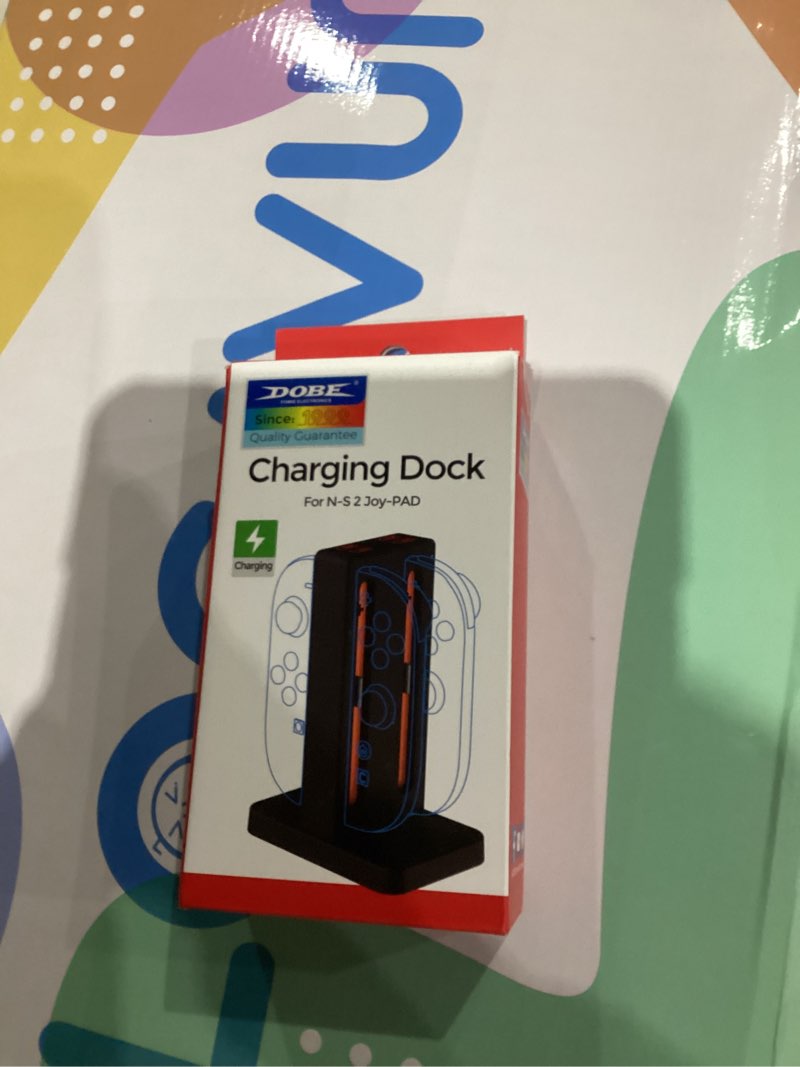 Condition photo showing New/Like New for NexiGo Enhanced Controller Charger Compatible with Nintendo Switch 2, Charging Dock for Joy-Pads with Sound Alerts and Charging Indicator, USB Type-C Charging Cable Included