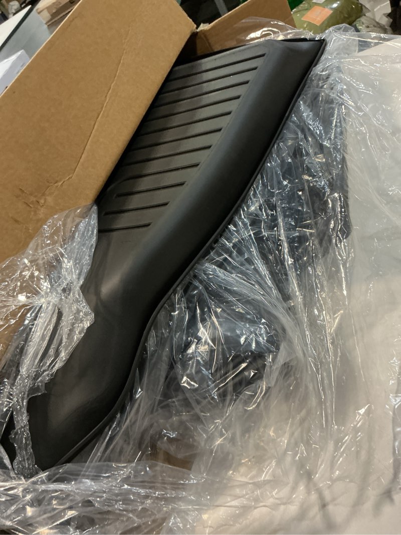 Condition photo showing Good Condition for All Weather Car Floor Mats Fit for Mazda CX-9 6 Seater 2020-2023 Automotive Floor Liners CX9 Front& Rear& 3rd Row Accessories Black 1)For Mazda CX-9 6 Seater 2020-2023 Floor Mats