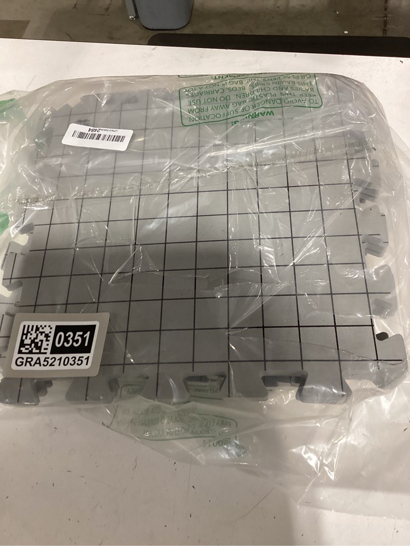 Condition photo showing Good Condition for mr. pen- blocking mats for knitting & crochet projects, 12" x 12", 9 pack with 150 pcs t-pins, gray aligned grid knitting blocking mats and pins, water & heat resistant