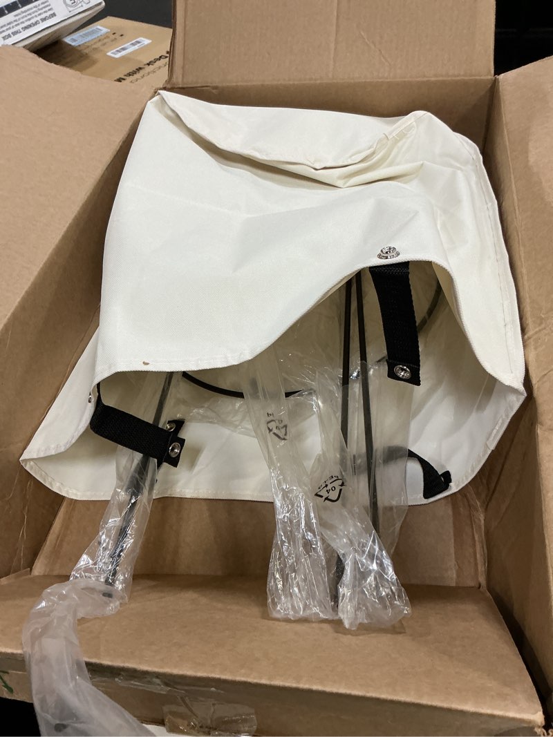 Condition photo showing Good Condition for household essentials household essentials iron laundry hamper with removable bag, natural and black