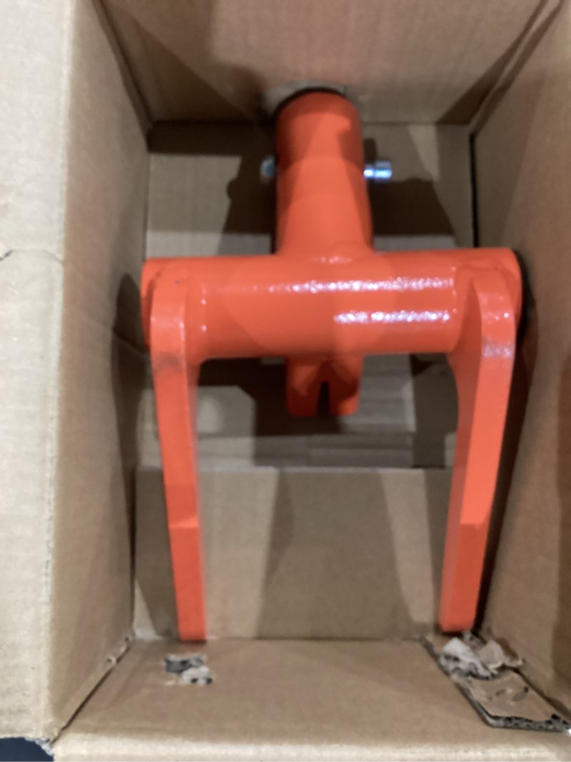 Condition photo showing Good Condition for pallet buster tool pallet breaker head only, pallet disassembly tool with nail puller, pallet removal tool for removing wooden pallet boards, orange