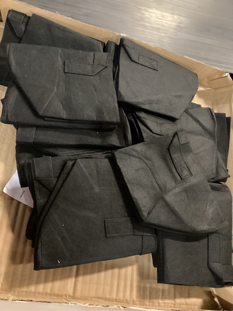 Condition photo showing Good Condition for jeria 24-pack 5 gallon nonwoven grow bags, plant grow bags?heavy duty aeration fabric pots with durable handles, come with 24 pcs plant labels