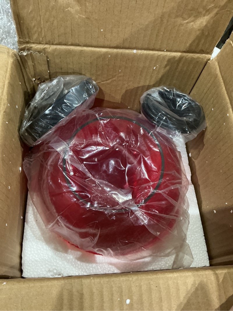 Condition photo showing As Is for (incomplete, missing pieces)pendant lights modern glass pendant lighting kitchen island bar counter organic clear globe ceiling hanging light for hallway foyer over sink dining roomtable black kit (red)
