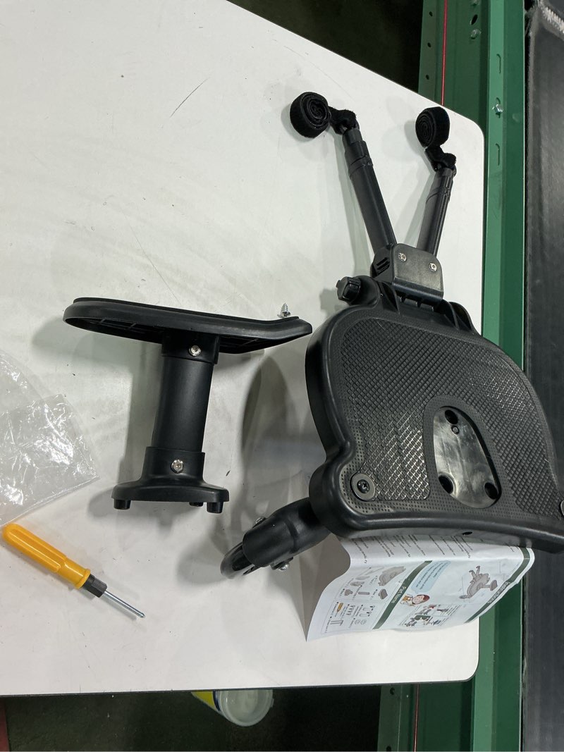 Condition photo showing Good Condition for Universal Stroller Board with Detachable Seat,2in1 Sit and Stand Stroller Glider Board for Most Strollers,Holds Children Up to 55lbs (Black)