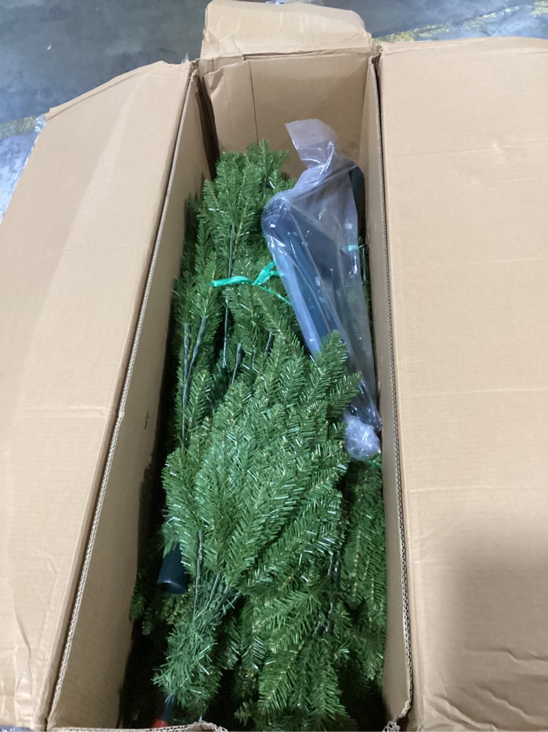 Condition photo showing Good Condition for National Tree Company 9 ft Unlit Dunhill Fir Full Artificial Christmas Tree, 4,026 Tips, Includes Stand, Green