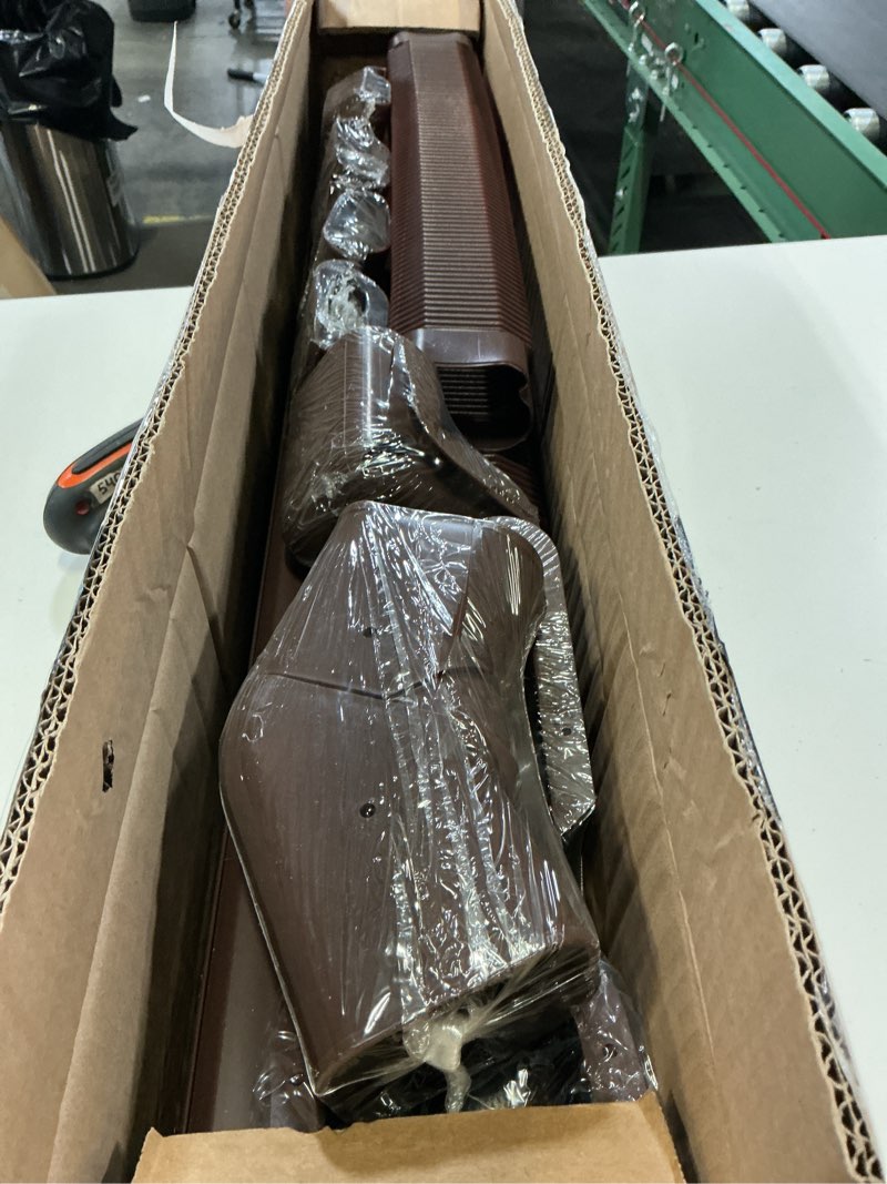 Condition photo showing Good Condition for decorative pvc line set cover kit for mini split lineset cover kit for air conditioner & heat pump (brown) brown