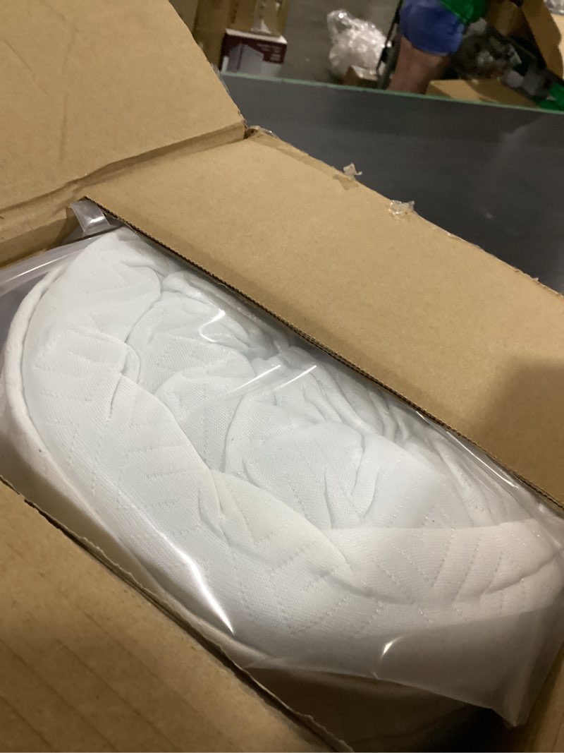 Condition photo showing New/Like New for eiayeebil 3 inch memory foam mattress topper twin xl, memory foam pad with removable & washable cover, bed topper for back pain, non-slip ventilated design, twin xl size