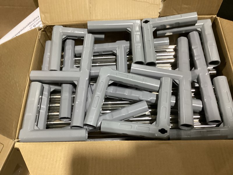 Condition photo showing As Is for Large Baby Playpen 65x50 Inch, PlayPen for Babies and Toddlers, Sturdy Safety Play Yard for Indoor & Outdoor with Zipper Gates, Anti-Fall Gery 65x50x27 IN