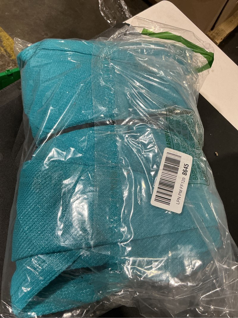 Condition photo showing Good Condition for 12' x 12' x 12' Turquoise Triangle Sun Shade Sail Canopy Durable Fabric UV Block Awning, We Make Custom Orders