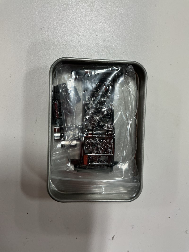 Condition photo showing New/Like New for Floral Band Compatible with Apple Watch Jewelry Band 42mm 44mm 45mm 46mm 49mm iWatch Series 11 10 9 8 7,Bling Crystal Bracelet Hollow Metal Strap,Fashion Women Wristband(42/44/45/46/49mm,Black) 44/45/46mm Black