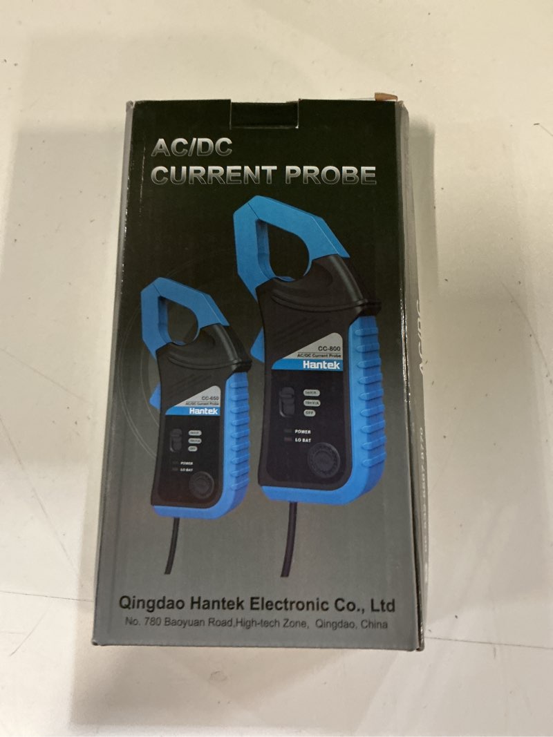 Condition photo showing New/Like New for Hantek CC650 AC/DC Current Clamp 400Hz Bandwidth, 1mV/10mA, 650A Auto Oscilloscopes and DMMs, BNC Plug