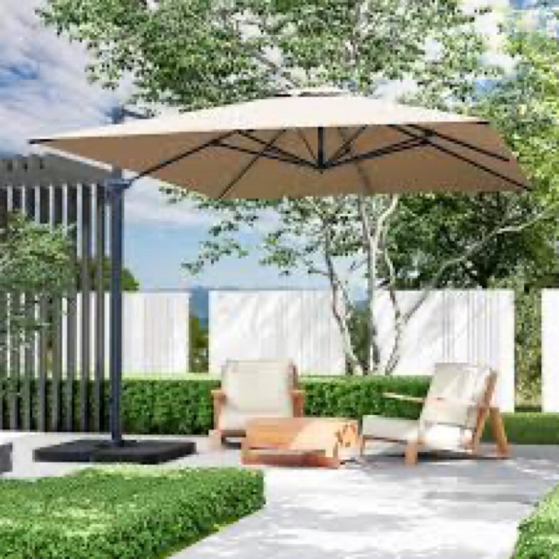 13 ft x 10 ft Aluminum Patio Umbrella