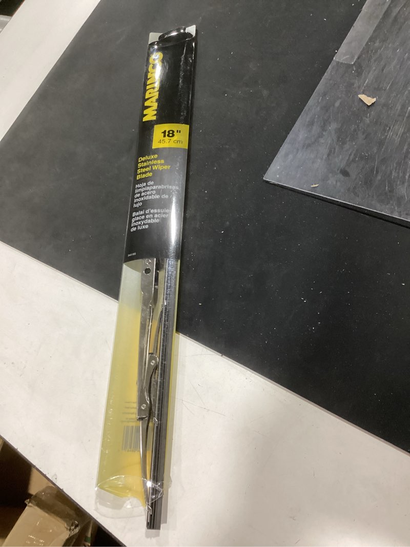 Condition photo showing Good Condition for marinco 34018s 18" deluxe ss wiper blade