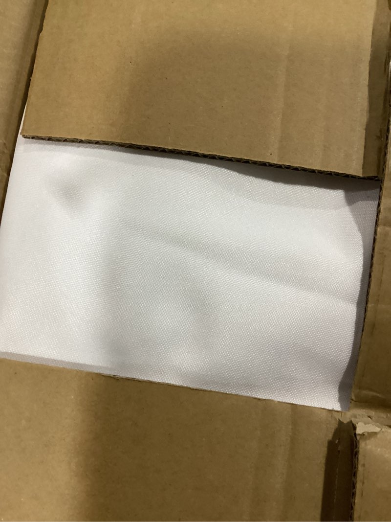 Condition photo showing Good Condition for fitable 8 pack round tablecloths: stain resistant wrinkle free circle table clothes, washable reusable polyester table covers for wedding party birthday banquet reception(white, 120 inch) white 120 in round, 8 pack