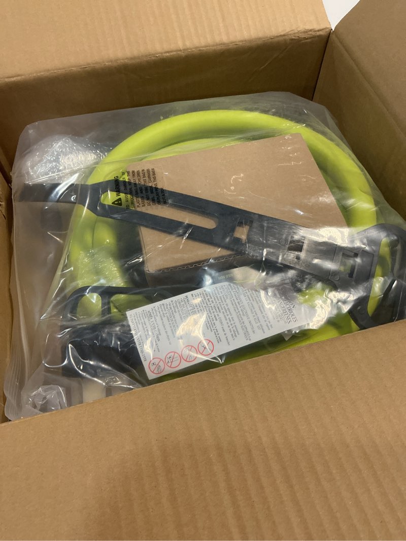 Condition photo showing New/Like New for 50 Amp Generator Cord 15FT and Power Inlet Box, NEMA 14-50P Male to SS2-50R 125/250V Twist Lock Connector with Pre-Drilled NEMA SS2-50P Generator Inlet Box for Generator to House, ETL Listed