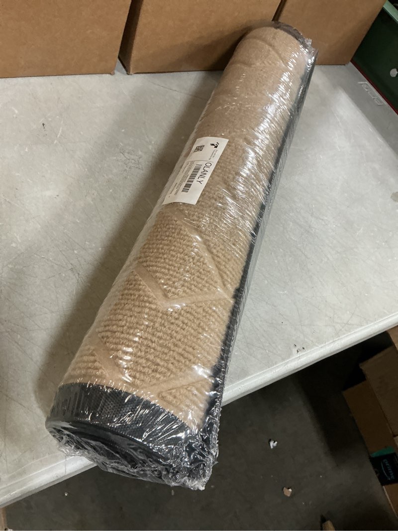 Condition photo showing New/Like New for OLANLY Front Door Mat Indoor Outdoor Entrance, Waterproof All-Season, All-Weather Doormat, Sturdy Na