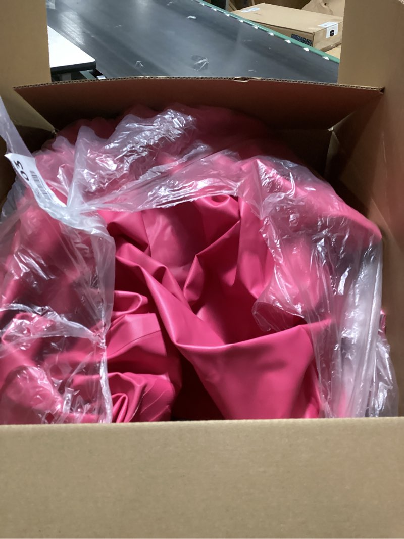 Condition photo showing Good Condition for Triclicks Gymnastics Barrel Inflatable Air Roller Barrel Tumble Track Equipment Octagon Mat for Backhandspring Trainer Yoga Cheerleading Home Use Gym Without Pump Blue 47.2*29.5inch